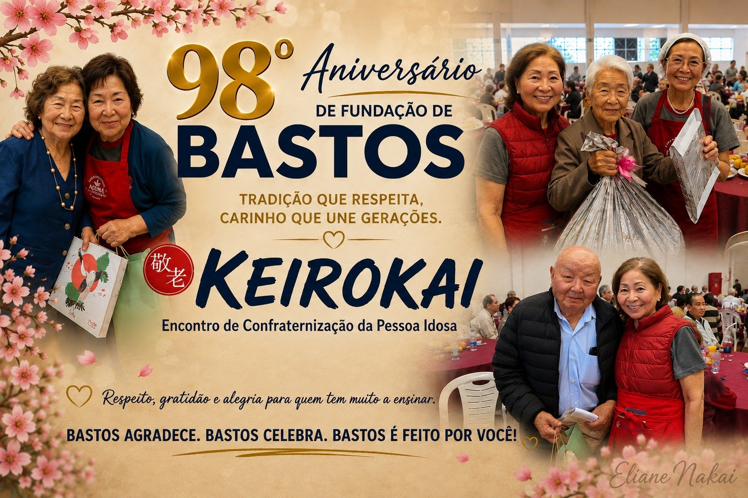 Keirokai 2026 celebra a melhor idade e fortalece os laços da comunidade