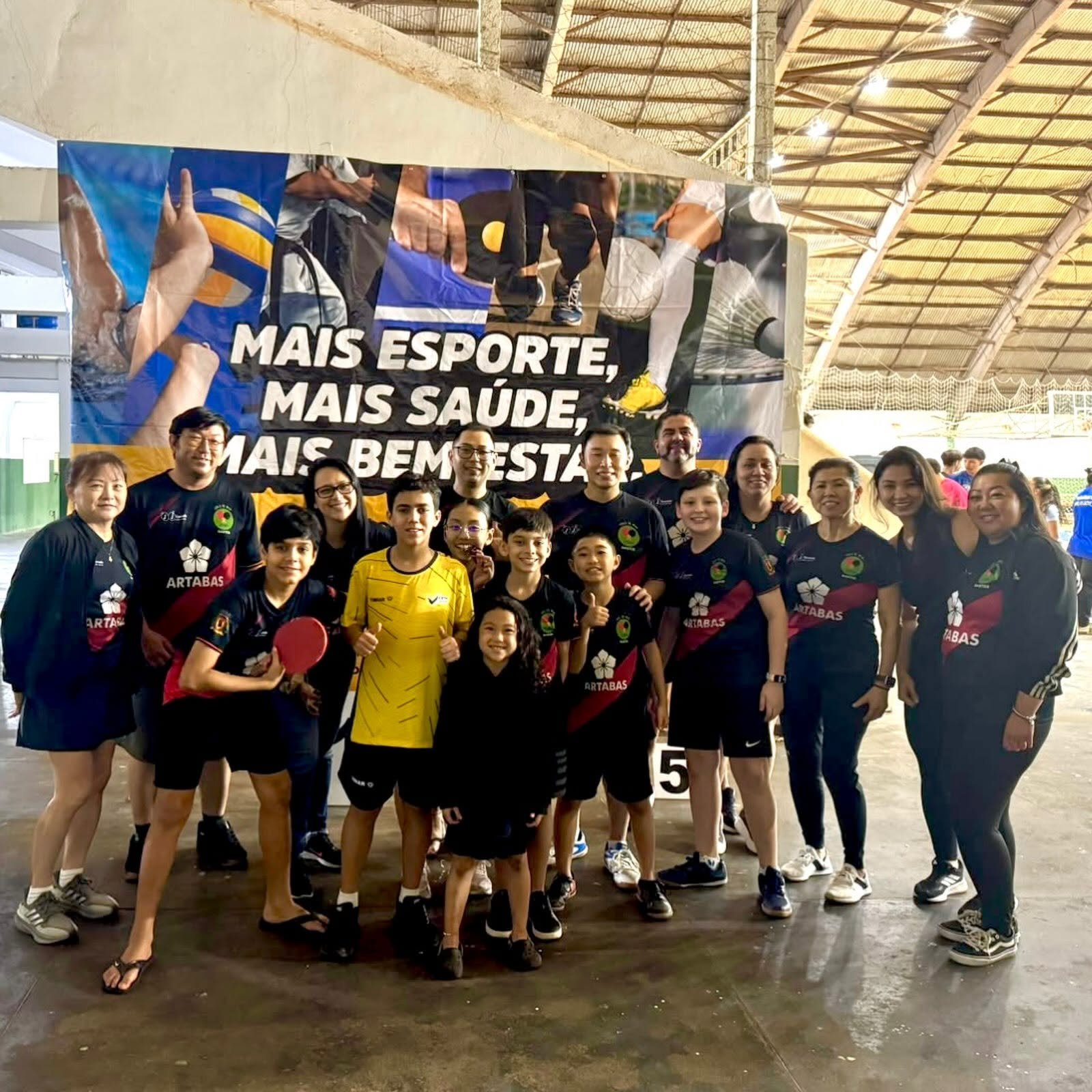 Atletas de Bastos participam da Liga Oeste Paulista de Tênis de Mesa