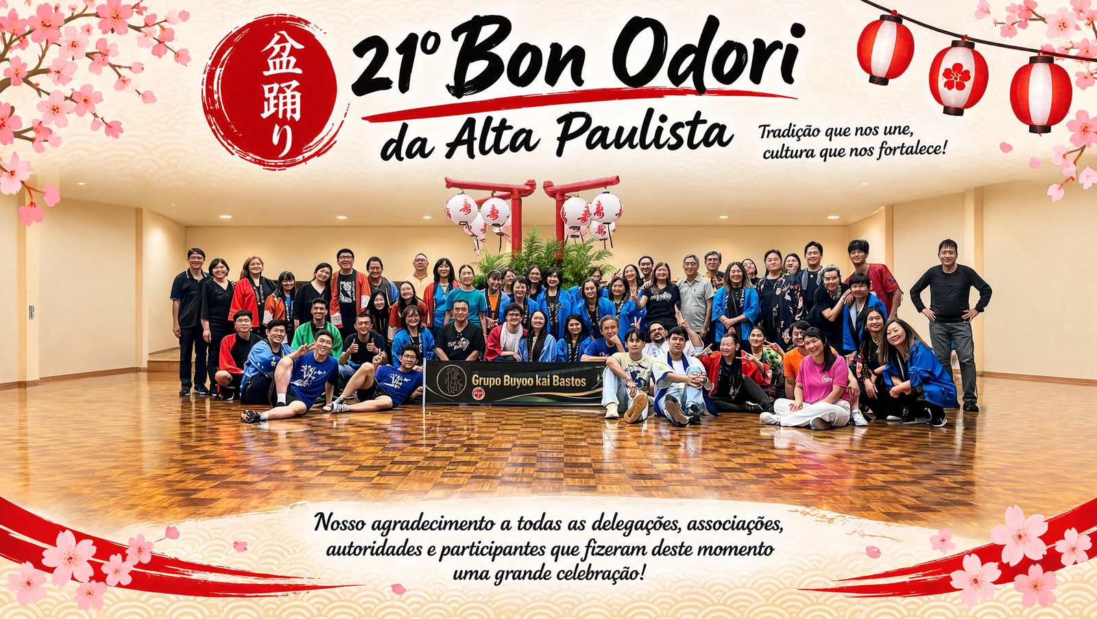 21º Bon Odori da Alta Paulista reúne tradição, cultura e integração em Bastos